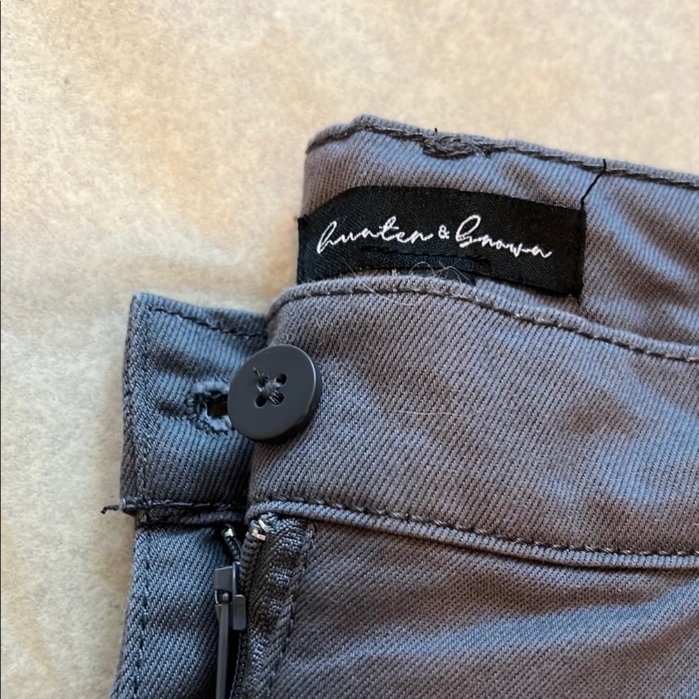 Charcoal Grey Cargo Pants size S waist 27” inseam 28.5” - Picture 2 of 4